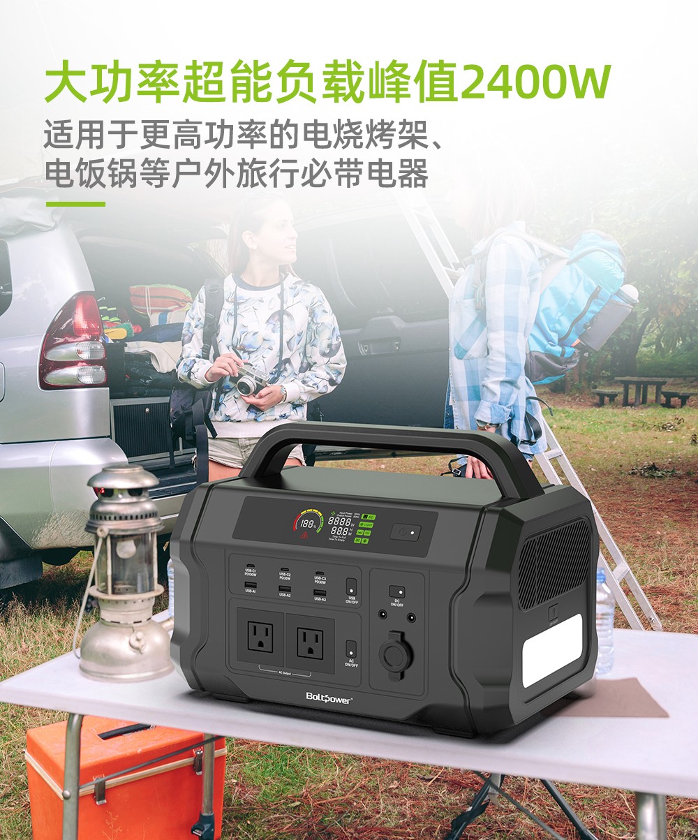 Boltpower電將軍 BP120A  1200W戶外儲能電源_09